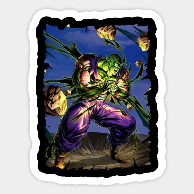 PICCOLO ANIME MERCHANDISE Sticker by Rons Frogss